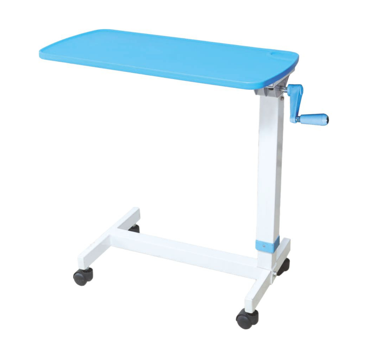 1-9.png Over Bed Table MS (Adjustable height with Gear Handle) - Image 1