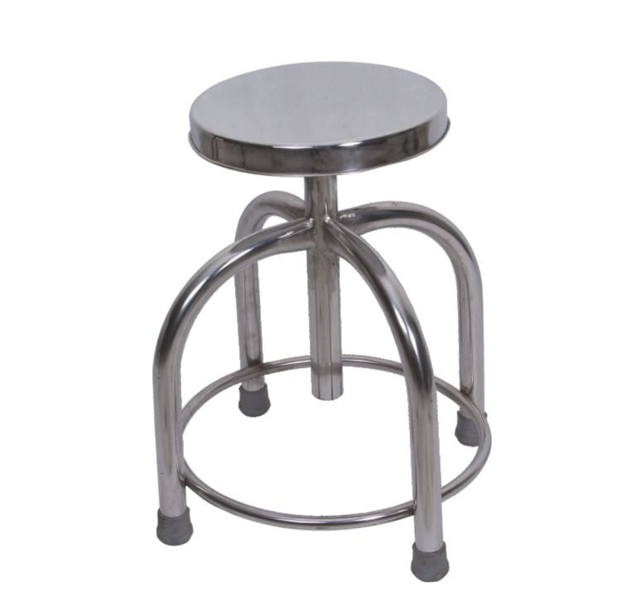 11-5.png Revolving Stool Stainless Steel - Image 1