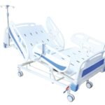 Hospital ICU Bed Electric 5 Function with Central Locking