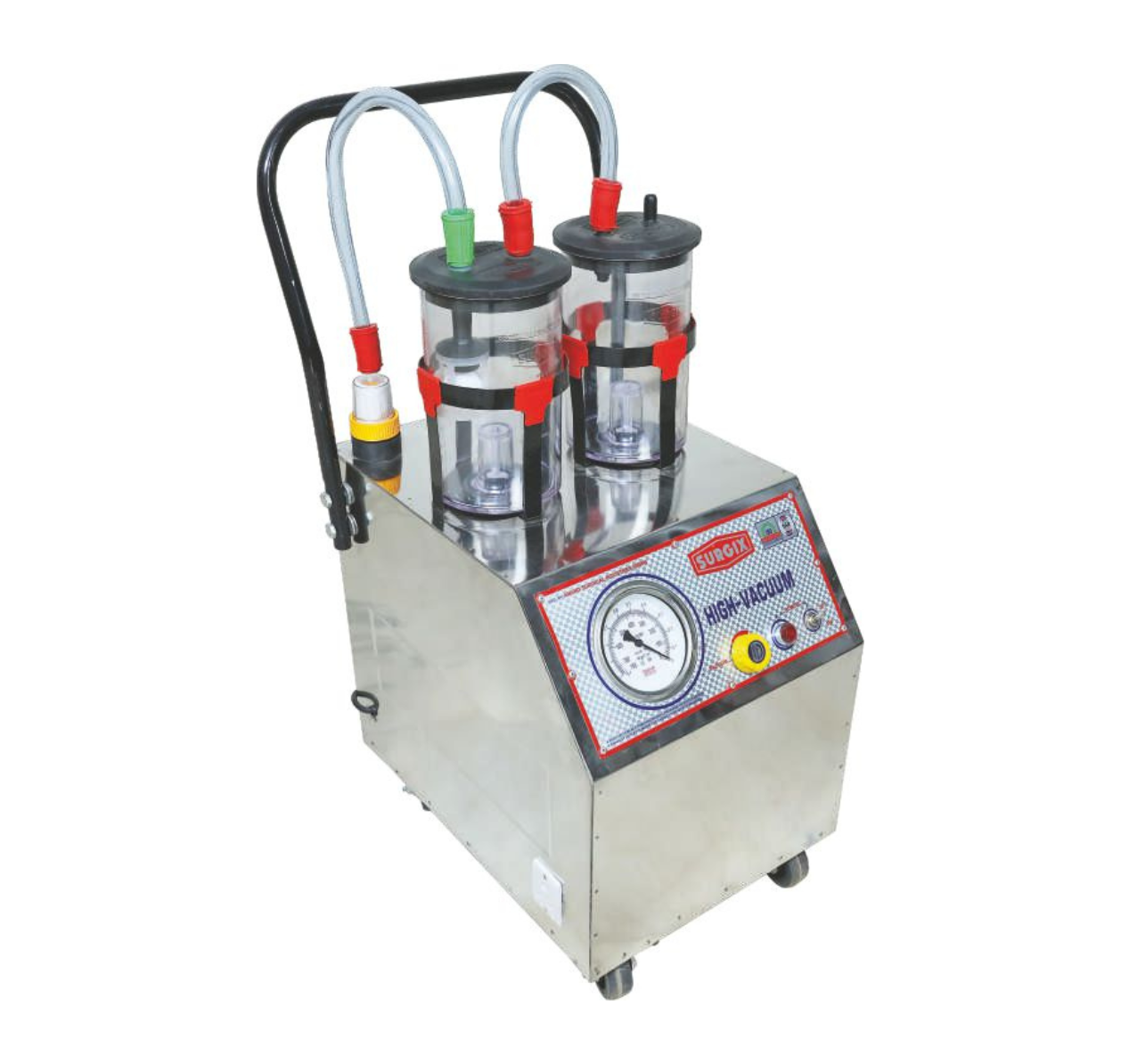 8-2.png Suction Machine Type-1 High Vacuum S.S (50 Ltr/min) - Image 1