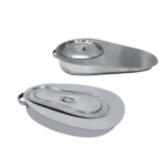 Bed Pan with Cover S.S.